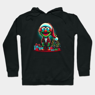 Vintage Comic-Book Muppet Christmas Tee: 1980's Retro Style Holiday Shirt Hoodie